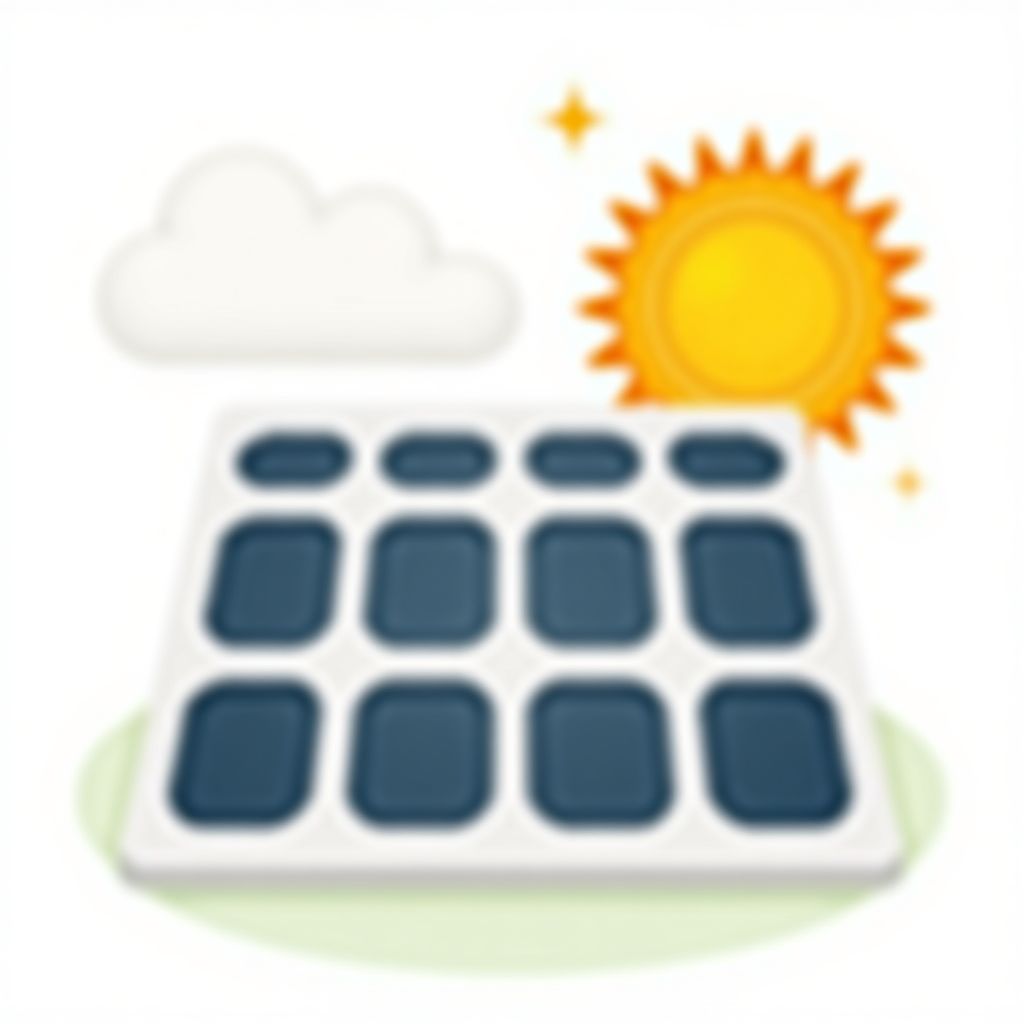 Solarenergie Icon